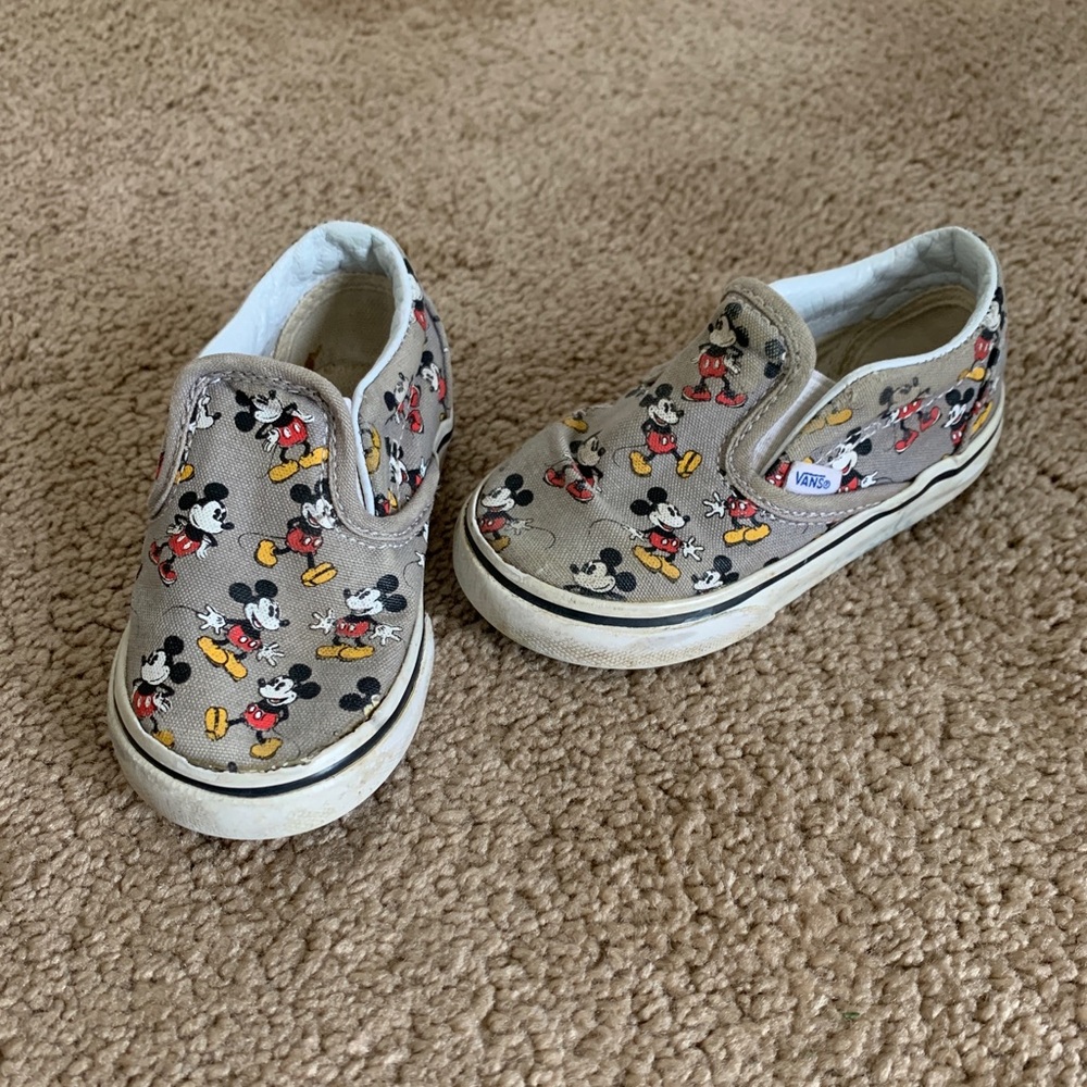 Toddler Mickey Mouse Vans